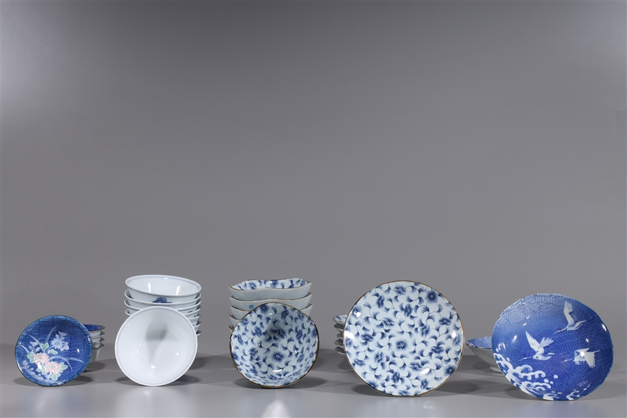Set of Chinese Porcelain Plates