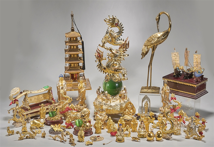 Large Collection of Asian Decorative Items