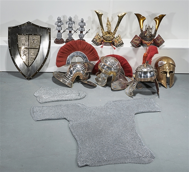 Group of Various Armor Collectibles