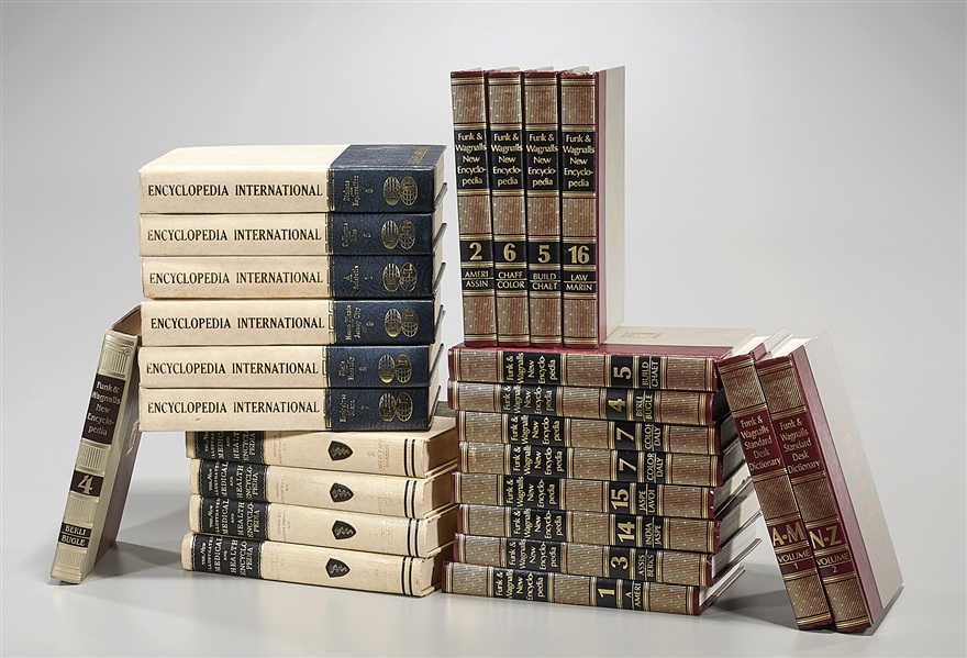 Group of Various Encyclopedic Books
