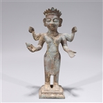 Antique Bronze Indian Multi-Armed Statue