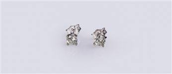 Fancy Diamond Stud Earrings