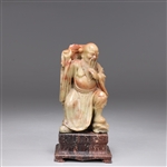 Chinese Carved Soapstone Figure