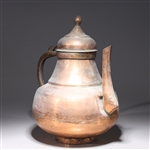 Large Antique Indian Copper Metal Covered Ewer