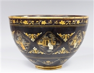 Large Chinese Gilt Lacquer Bowl