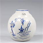 Villeroy & Boch Blue Chinoiserie Vase