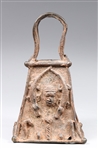 Unusual Benin Bronze Bell