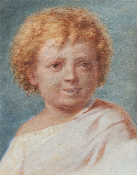 Watercolor F.S. Vitta c. 1879