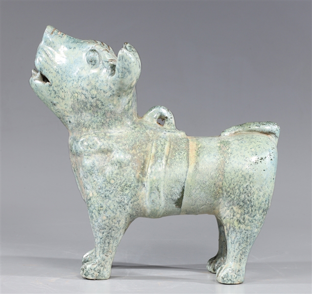 Chinese Ceramic Celadon Dog