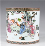 Large Chinese Ceramic Brush Pot