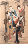 Japanese Woodblock Katsukawa Shunsho (Japanese, 1726-1793)