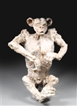 Unusual Ceramic Model of Chimp