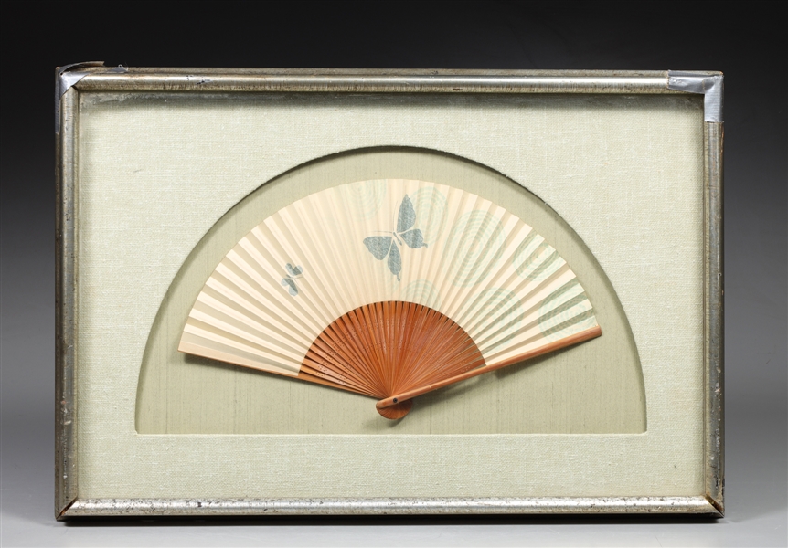 Antique Japanese Bamboo Fan