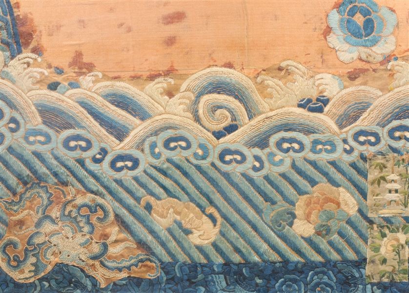 Antique Chinese Embroidery Panel