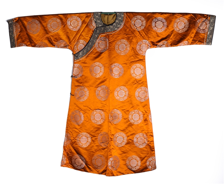 Chinese Silk Brocade Robe