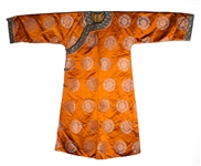 Chinese Silk Brocade Robe