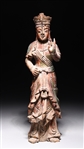 Antique Chinese Gilt Wood Figure