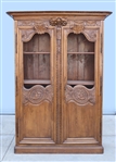 Large Carved Wood Armoire