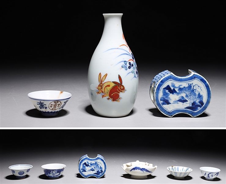 Large Assortment of Various Japanese Porcelains
