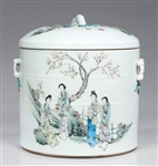 Chinese Ceramic Covered Jar