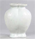 Ceramic Speckled Glaze Conjoined Vases