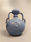 Chinese Sky Blue Monochrome Porcelain Vase