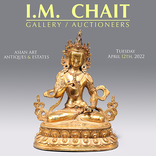 Asian Art, Antiques & Estates Auction April 12th, 2022