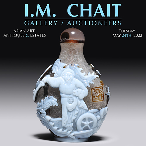 Asian Art, Antiques & Estates Auction May 24th, 2022